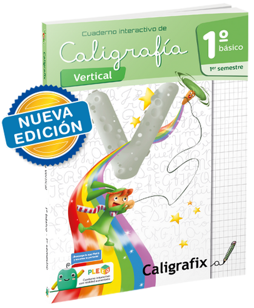 CALIGRAFÍA 1° BASICO - 1er SEMESTRE VERTICAL