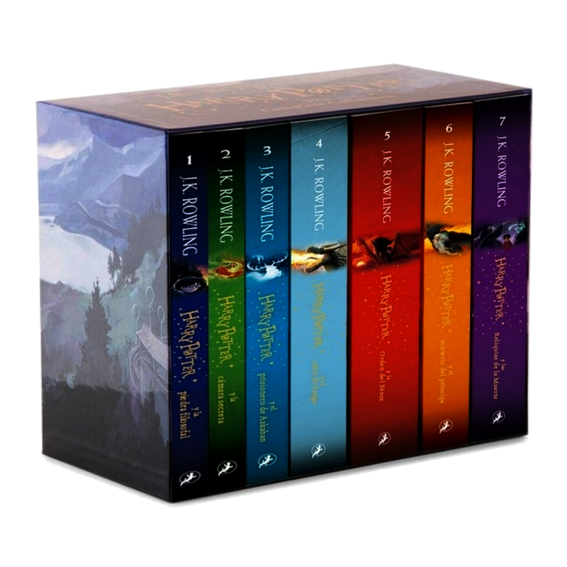 PACK HARRY POTTER CAJA 7 TOMOS