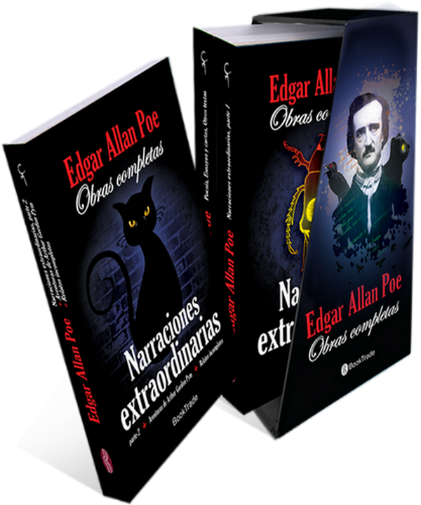 EDGAR ALLAN POE OBRAS COMPLETA 3 LIBROS