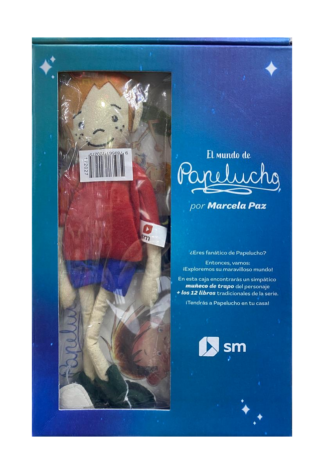 PACK PAPELUCHO (12 TOMOS) + MUÑECO